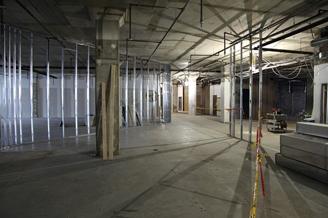 The renovations
