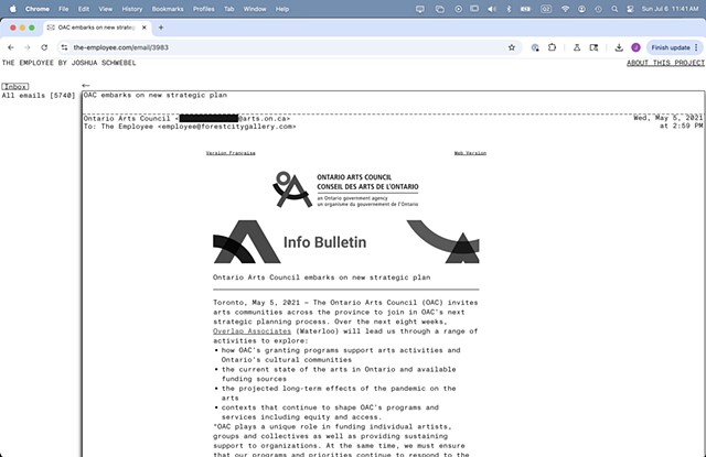 The Employee email archive