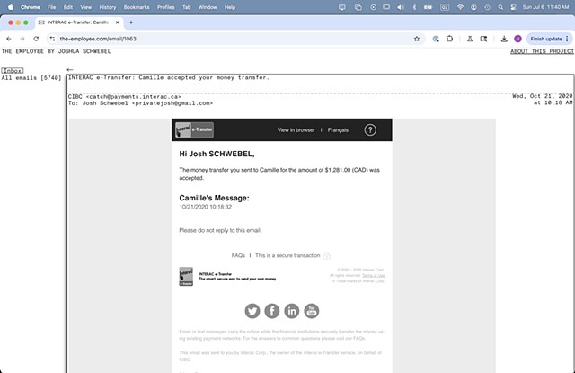 The Employee email archive