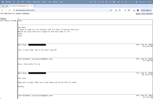 The Employee email archive
