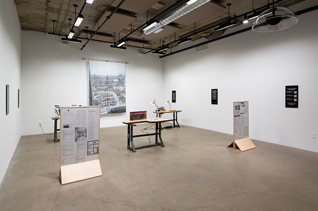 Installation view - The Tenant