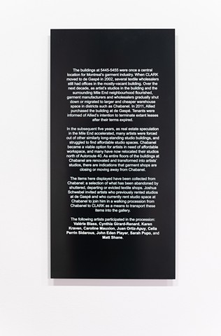 engraved panel: Procession Artifacts