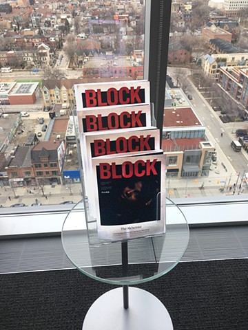 Magazine display in Allied's corporate office