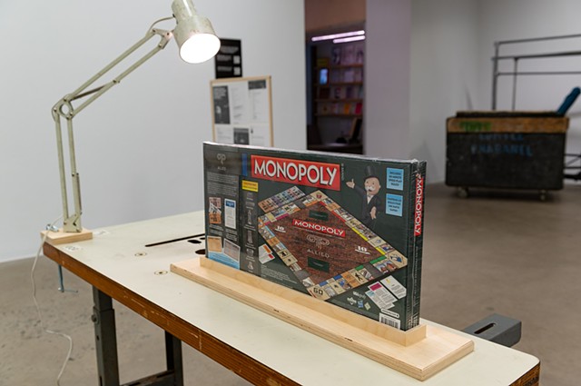 Allied Branded Monopoly Board