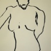 standing woman nude
