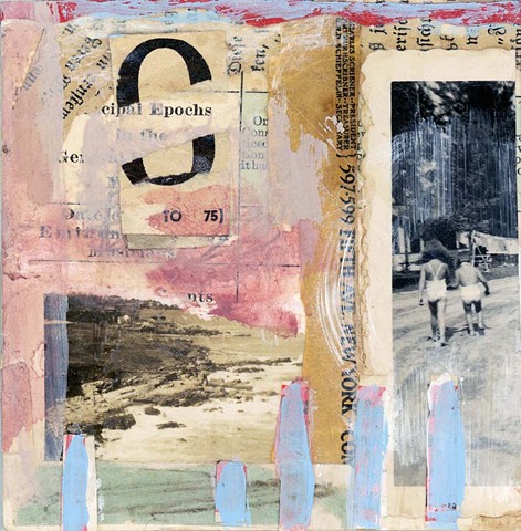 Angela Petsis; collage; Paper collage; Angela Petsis art, vintage paper collage; original collage; mixed media; mixed media art; original art; collage; magazine collage; cut and paste; collage on canvas; hand made paper; collage art; handmade paper collag