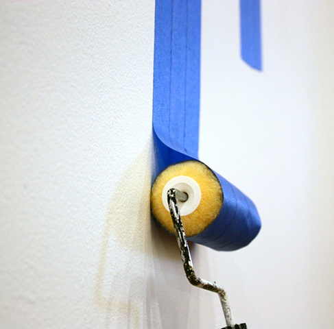 paint made from painters tape by Rena Leinberger