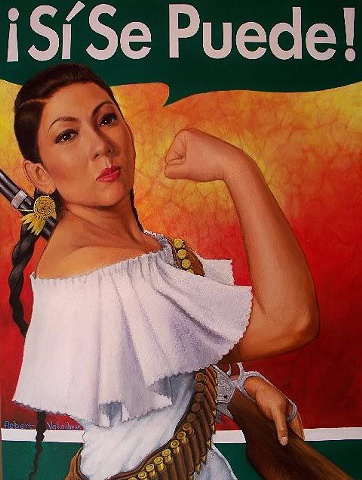 Mexican Rosie the Riveter
