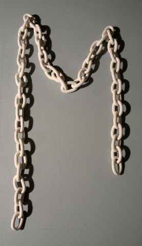 Porcelain Chain (detail)