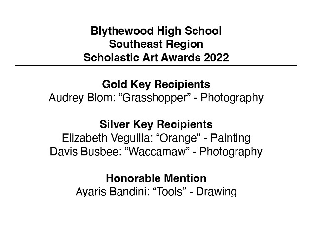 Scholastic Art Awards Southeast Region 2022