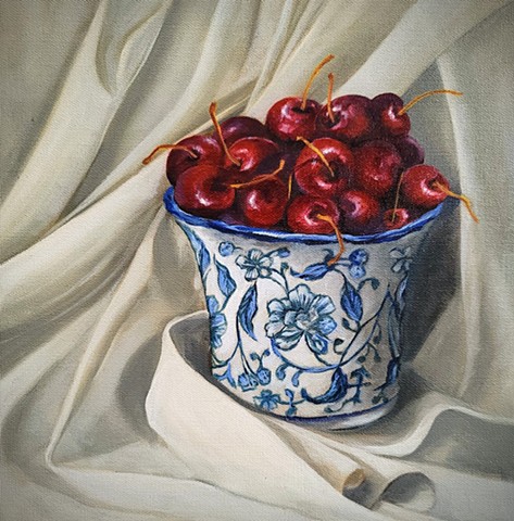 Cherries in Delft