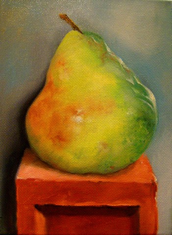 Pear on Brick