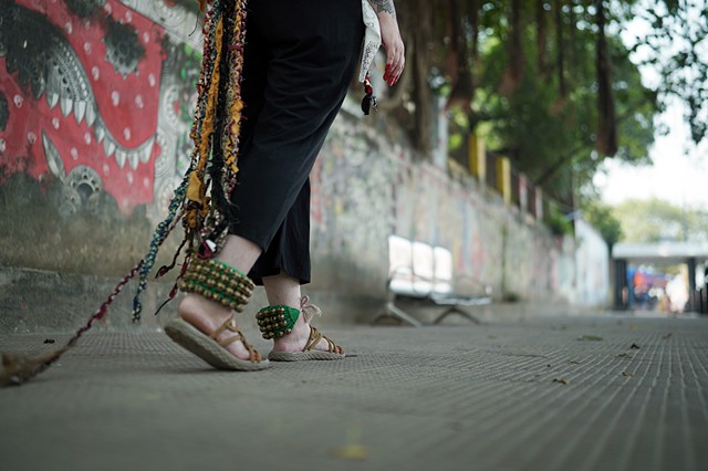 I Inherit the Water: Initiation (Detail - Feet)