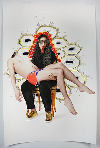 The Goddess Kali as Pietà
From the series "How to Be a Monster"