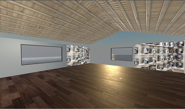 Dhiradj Ramsamoedj Installation View