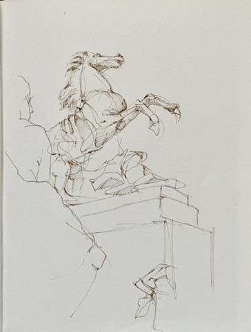 At the Louvre