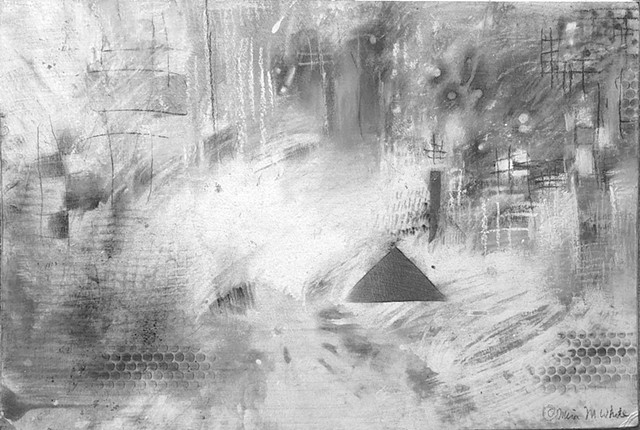 Experimental , Abstract Drawings in Black & White

