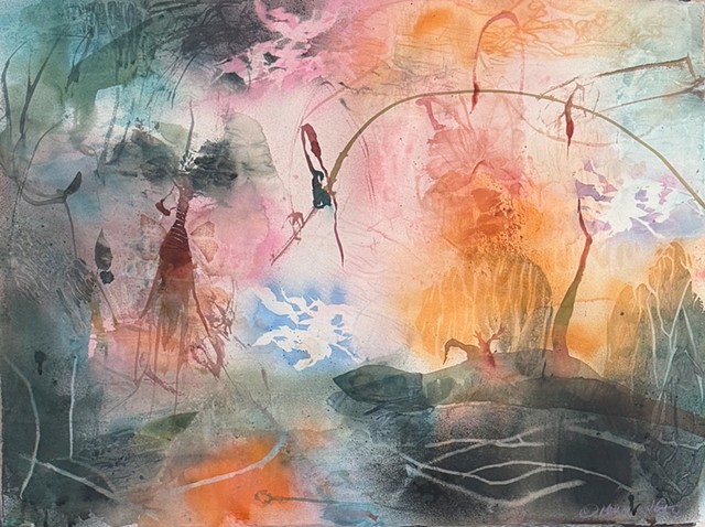 Watercolor Brambles