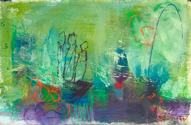 Mixed Media, Soft Pastel, Figurative