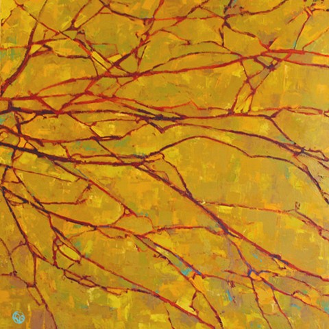 oil paintings trees T R E E S C A P E S on canvas Richard Garrison