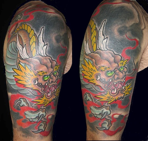 tattoo by Danny Gordey 
2006 Cover-up