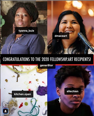 2020 Fellowship.Art Recipients 