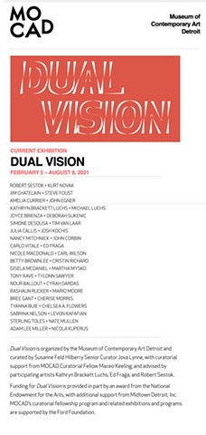 Dual Vision Exhibition-MOCAD