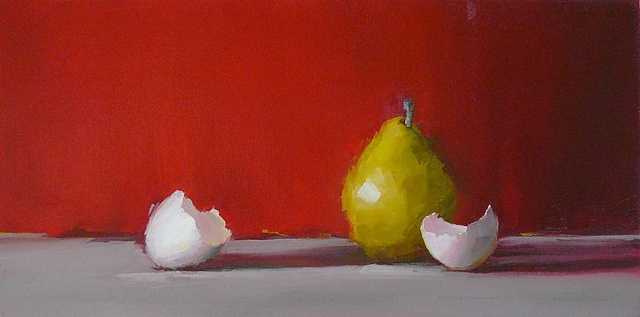 Pear and Eggshells