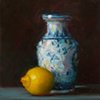 Vase with Lemon