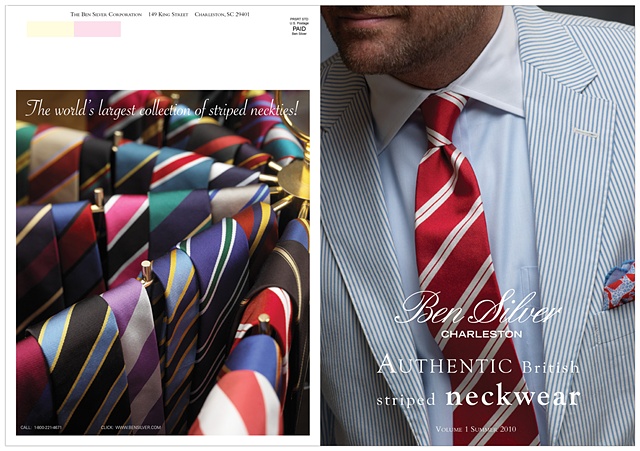 2010 Ben Silver Regimental Tie collection catalog
