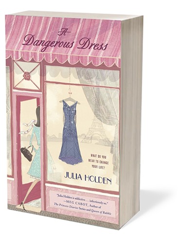 Violet Lemay, book cover illustration, A Dangerous Dress