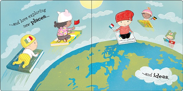 Violet Lemay, children's book illustrator, kid lit, illustration, book, bookstore, books for baby, baby, babies, travel, international books