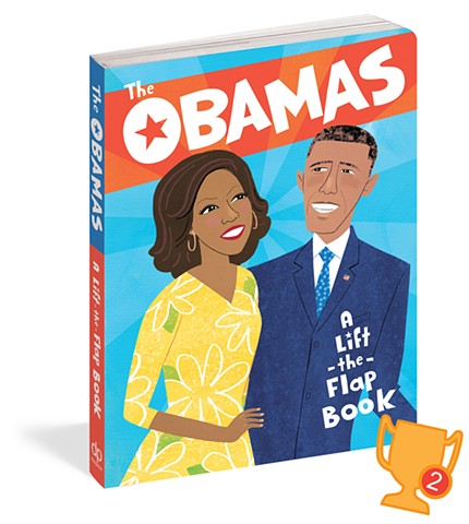 Violet Lemay, children's book illustrator, author, children's book writer, Obama, Barack Obama, Michelle Obama, lift the flap, book, biography, history