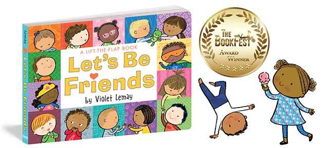 Book-Fest Award for "Let's Be Friends"