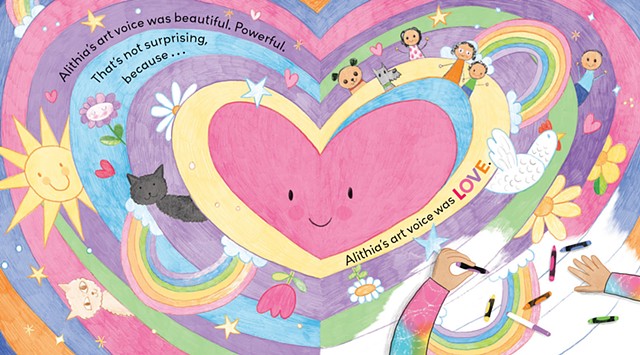 Violet Lemay, Alithia Ramirez Was an Artist, illustration, illustrator, picture book