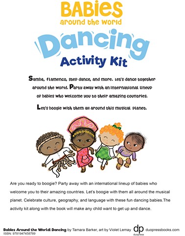 "Babies Dancing Around the World" Activity Kit