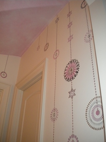 Girly Bathroom in Pink and Black