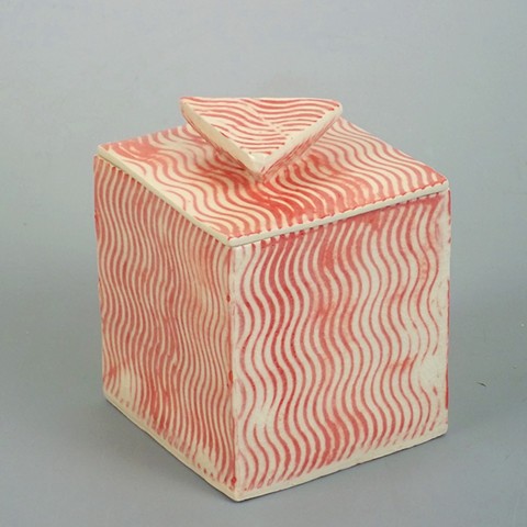 Red Striped Box