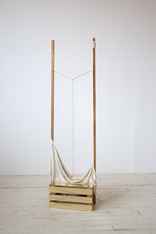 Untitled (Gold Crate), 2011