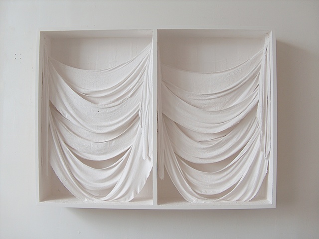 Untitled (Double Drape Box), 2011

