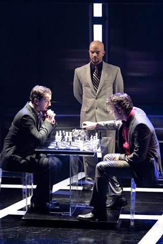 Anatoly, Arbiter, and Freddie
Chess Match