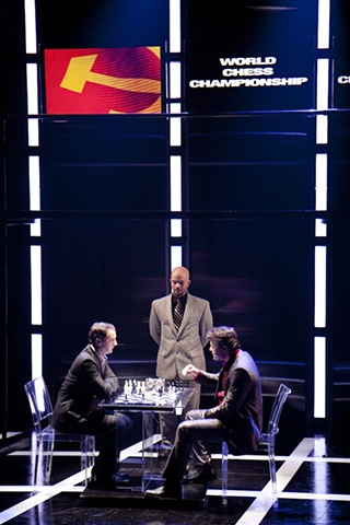 Anatoly, Arbiter, and Freddie
Chess Match 2