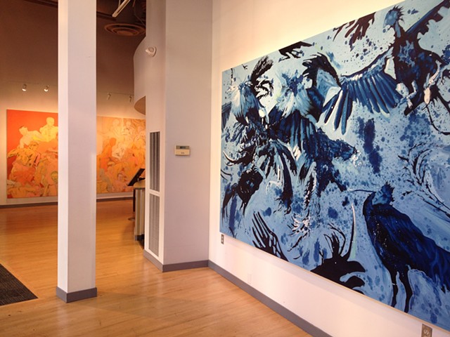 Exhibition image from ArtsWest, Seattle