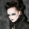 goth shoot for IMATS entry to themed contest. Model is Amanda west