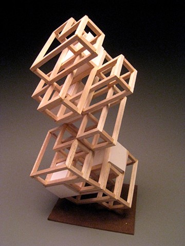 Wood Sculpture #4 - Modular Design