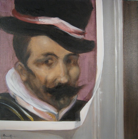 velazquez, mustache, aegean center for the fine arts, paros, greece