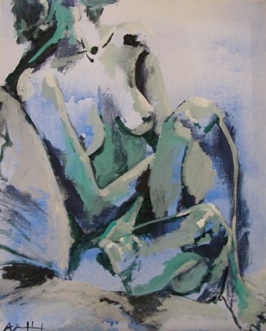 nude, blue, picasso