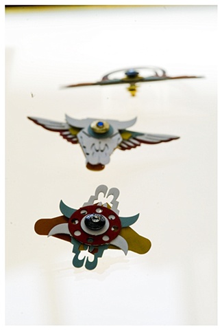 Alabama Flatpack brooches
