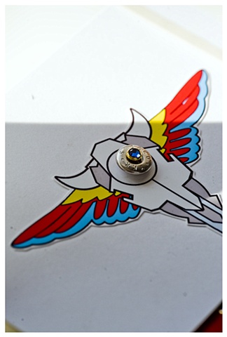 Alabama Flatpack brooch kit
