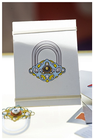 Alabama Flatpack brooch kit